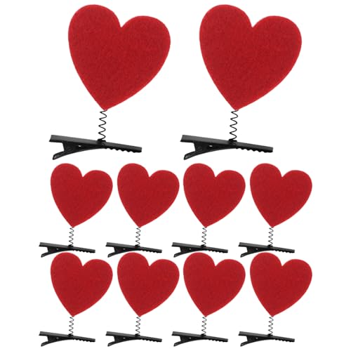 OFFIGAM 10 Stück Herz-haarspangen Valentinstag-produkte Herz-haarspangen Herz-clip Herz-accessoires Valentinstag-haarspangen Herz-haarspangen OFFIGAM 10 Stück Herz-haarspangen Valentinstag-produkte Herz-haarspangen Herz-clip Herz-accessoires Valentinstag-haarspangen Herz-haarspangen von OFFIGAM