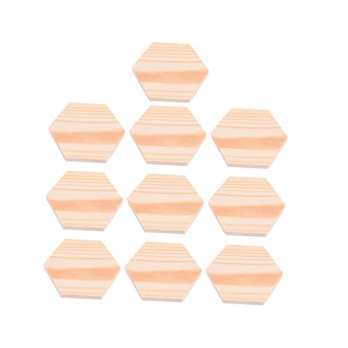 OFFIGAM 10 Stück Holzblock Unfertige Hartholzstöcke Handwerk Jumbo-bastelstöcke Unbehandeltes Hartholz Sechseckige Bretter Basteln Planke Bastelbrett Aus Holz Bambus OFFIGAM 10 Stück Holzblock Unfertige Hartholzstöcke Handwerk Jumbo-bastelstöcke Unbehandeltes Hartholz Sechseckige Bretter Basteln Planke Bastelbrett Aus Holz Bambus von OFFIGAM