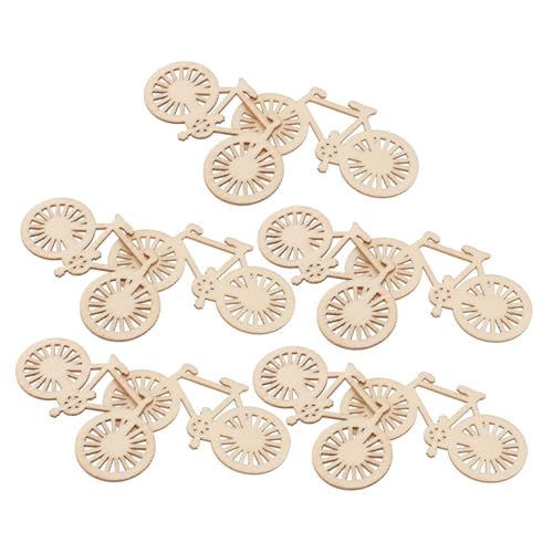 OFFIGAM 10 Stück Holzornamente Fahrrad Ausschnitt Holzscheiben für DIY Bastelarbeiten und Dekoration Farbe für Hochzeiten Home Decor und Kreative Projekte OFFIGAM 10 Stück Holzornamente Fahrrad Ausschnitt Holzscheiben für DIY Bastelarbeiten und Dekoration Farbe für Hochzeiten Home Decor und Kreative Projekte von OFFIGAM