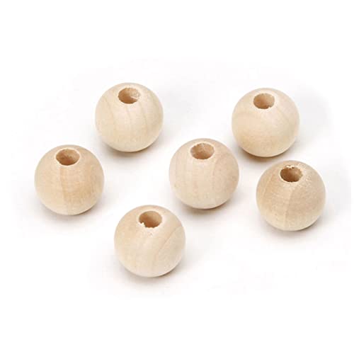OFFIGAM 10 Stück Holzperlen spärlicher Perlenschmuck home decor wohnungseinrichtung Holzdekoration Armbänder Lieferungen Reize runde Perle Perlen für die Herstellung von Halsketten Hölzern OFFIGAM 10 Stück Holzperlen spärlicher Perlenschmuck home decor wohnungseinrichtung Holzdekoration Armbänder Lieferungen Reize runde Perle Perlen für die Herstellung von Halsketten Hölzern von OFFIGAM