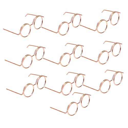 OFFIGAM 10 Stück Kleiner Puppenbrillen Sonnenbrillen für Puppen Modisches Puppen Zubehör Runde Brillen für Miniatur Spielzeug OFFIGAM 10 Stück Kleiner Puppenbrillen Sonnenbrillen für Puppen Modisches Puppen Zubehör Runde Brillen für Miniatur Spielzeug von OFFIGAM