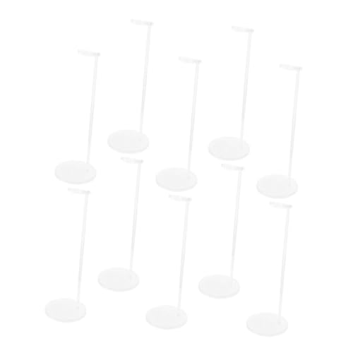 OFFIGAM 10 Stück Puppenständer, Puppen-Display-Halter Mit Verstellbarer Taille, Clip, Transparenter Puppen-stützständer, Mini-puppenhalter-ständer Für Puppenzubehör OFFIGAM 10 Stück Puppenständer, Puppen-Display-Halter Mit Verstellbarer Taille, Clip, Transparenter Puppen-stützständer, Mini-puppenhalter-ständer Für Puppenzubehör von OFFIGAM