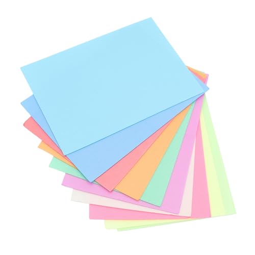 OFFIGAM 10 Stück Teiliges DIY Druckgrafik Zeichenplatten Farbige Dicke Stabile und Langlebige Bastelunterlage für Jungen und Mädchen Ab Jahren von OFFIGAM