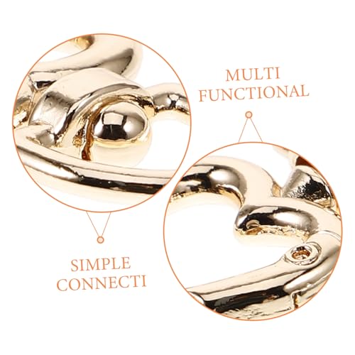 OFFIGAM 10 Stück Teiliges Kleine Herzförmige Federkarabiner Schlüsselringe für DIY Schmuck Handwerk Strapazierfähige Metallverbindung mit Federclip Korrosionsbeständig und Einfach zu OFFIGAM 10 Stück Teiliges Kleine Herzförmige Federkarabiner Schlüsselringe für DIY Schmuck Handwerk Strapazierfähige Metallverbindung mit Federclip Korrosionsbeständig und Einfach zu von OFFIGAM