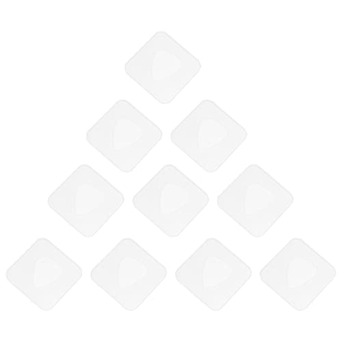 OFFIGAM 10 Stück Teiliges Silikon Gitarren Pick Formen Wiederverwendbare DIY Muster für Epoxidharz für Kreative Bastelprojekte und für Musikliebhaber von OFFIGAM
