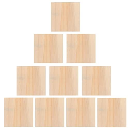 OFFIGAM 10 Stück Unfertige Holz Bilderrahmen für DIY Projekte Quadratische Fotorahmen aus Hochwertigem Holz für Kinderhandwerk Malen und Kreative Bastelarbeiten OFFIGAM 10 Stück Unfertige Holz Bilderrahmen für DIY Projekte Quadratische Fotorahmen aus Hochwertigem Holz für Kinderhandwerk Malen und Kreative Bastelarbeiten von OFFIGAM