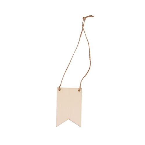 OFFIGAM 100 Stück Anhänger Aus Holz Wandbehänge Hängende Tags Schmücken Outdoor- Stichworte Schmucklos Etiketten Seil Schild Fahnenbanner Geformt Tag-seile Seil-etikett Flagge Bambus OFFIGAM 100 Stück Anhänger Aus Holz Wandbehänge Hängende Tags Schmücken Outdoor- Stichworte Schmucklos Etiketten Seil Schild Fahnenbanner Geformt Tag-seile Seil-etikett Flagge Bambus von OFFIGAM