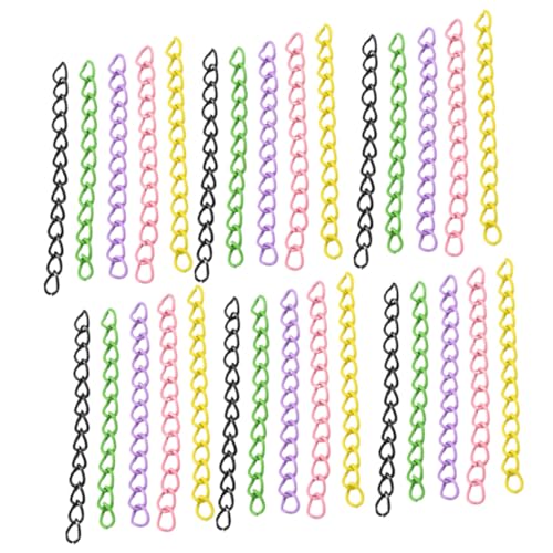 OFFIGAM 100 Stück Diy Kettenverlängerungen für Armbänder und Stabile Eisenmaterialien für Schmuckherstellung und Reparatur Installieren Verwenden OFFIGAM 100 Stück Diy Kettenverlängerungen für Armbänder und Stabile Eisenmaterialien für Schmuckherstellung und Reparatur Installieren Verwenden von OFFIGAM