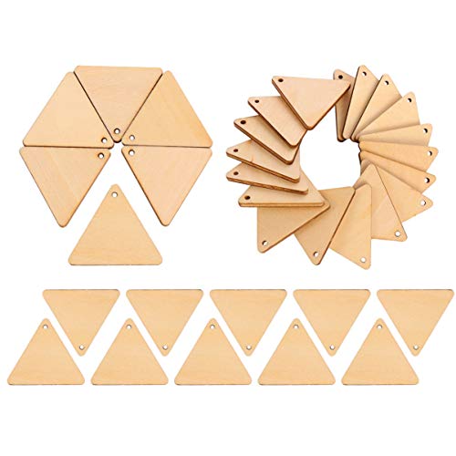 OFFIGAM 100 Stück Dreieckholz -chip -anhänger Dreiecksausschnitte Handwerk Leere Ornamente Stichworte Formen Loch Ausgeschnitten Mehrere Groß Dekoration Geformt Light Brown OFFIGAM 100 Stück Dreieckholz -chip -anhänger Dreiecksausschnitte Handwerk Leere Ornamente Stichworte Formen Loch Ausgeschnitten Mehrere Groß Dekoration Geformt Light Brown von OFFIGAM