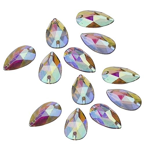 OFFIGAM 100 Stück Fantasie -Wasser -Dropbohrer Basteln Wohnung Fix Tropfenförmiger Flatback-Strassstein Tränenkügelchen Kristall Flatback -Harz -Strass -Zauber OFFIGAM 100 Stück Fantasie -Wasser -Dropbohrer Basteln Wohnung Fix Tropfenförmiger Flatback-Strassstein Tränenkügelchen Kristall Flatback -Harz -Strass -Zauber von OFFIGAM