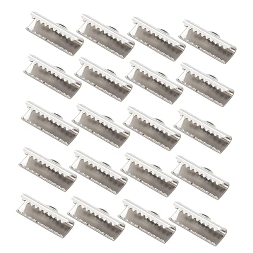 OFFIGAM 100 Stück Klemmen für Schmuckherstellung Quetschperlen für Bänder und Verschlüsse für Armbänder und DIY Bastelzubehör für Schmuckdesign OFFIGAM 100 Stück Klemmen für Schmuckherstellung Quetschperlen für Bänder und Verschlüsse für Armbänder und DIY Bastelzubehör für Schmuckdesign von OFFIGAM
