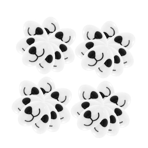 OFFIGAM 100 Stück Nase Füllen Sie Stofftiere Mit Sicherheitsmaterialien Nase Für Häkeltiere Sicherheitsmundpuppen Nasenschmuck Puppen Machen Mund Tierische Nase Weiß Acryl von OFFIGAM