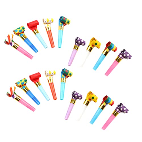 OFFIGAM 100 Stück Pfeife Requisiten fasching zubehör faschingsaccessoires Lustige Tröten hochzeitsdeco geräuschemacher Partyspielzeug bunte Pfeife blasendes Drachenspielzeug Plastik OFFIGAM 100 Stück Pfeife Requisiten fasching zubehör faschingsaccessoires Lustige Tröten hochzeitsdeco geräuschemacher Partyspielzeug bunte Pfeife blasendes Drachenspielzeug Plastik von OFFIGAM