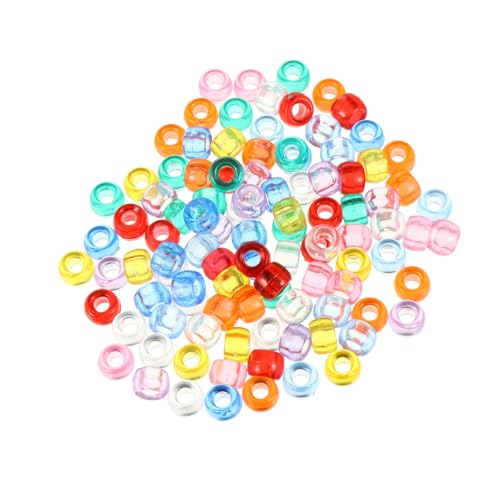 OFFIGAM 1000 Stück Großes Loch Eimer Reisperlen Zubehör Schüttgut Klobig Fass Perlen Für Armbänder Perlen Zum Basteln Bunt Geformt Runden Großes Loch Zur Schmuckherstellung Mit Acryl OFFIGAM 1000 Stück Großes Loch Eimer Reisperlen Zubehör Schüttgut Klobig Fass Perlen Für Armbänder Perlen Zum Basteln Bunt Geformt Runden Großes Loch Zur Schmuckherstellung Mit Acryl von OFFIGAM