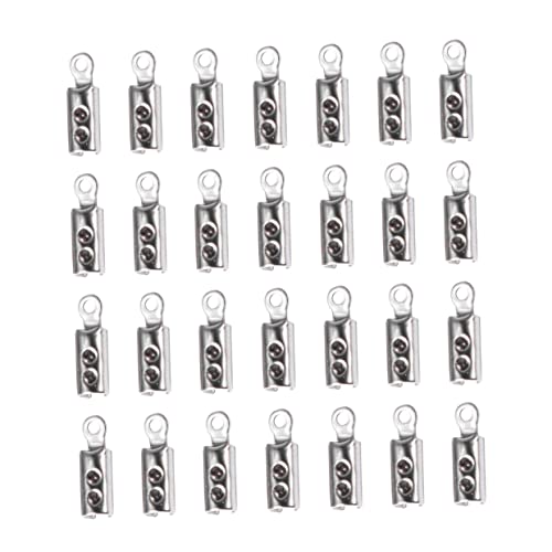 OFFIGAM 100Stücke DIY Schmuckverschluss Verbindungsverschlüsse für Armbänder Fußketten und Mehr Langlebig und Vielseitig für Handwerk von OFFIGAM