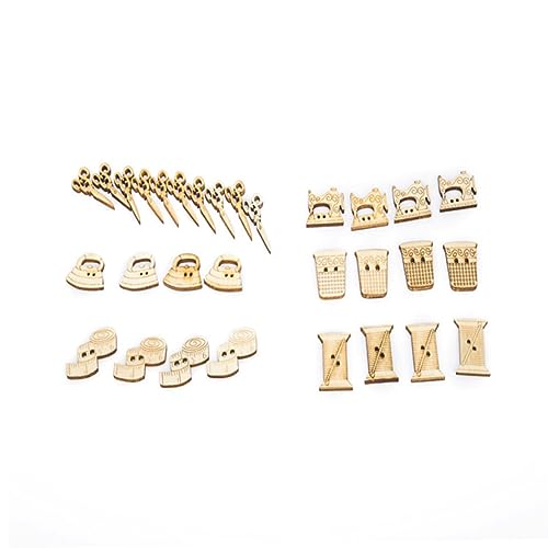 OFFIGAM 100Stücke Holzknöpfe Mix DIY Zubehör Knöpfe für Kleidung Schuhe Taschen Scrapbooking Vielfältige Möglichkeiten für Handwerksprojekte OFFIGAM 100Stücke Holzknöpfe Mix DIY Zubehör Knöpfe für Kleidung Schuhe Taschen Scrapbooking Vielfältige Möglichkeiten für Handwerksprojekte von OFFIGAM