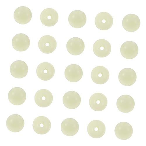 OFFIGAM 100Stücke Leuchtende Glasperlen für DIY Schmuckherstellung Runde Perlen Farben für Armbänder und Halsketten Handgemachte Dekorationen für Projekte OFFIGAM 100Stücke Leuchtende Glasperlen für DIY Schmuckherstellung Runde Perlen Farben für Armbänder und Halsketten Handgemachte Dekorationen für Projekte von OFFIGAM