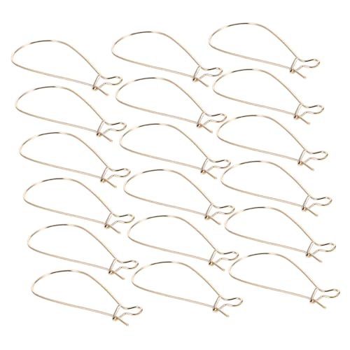 OFFIGAM 100Stücke Ohrring Haken für DIY Schmuckherstellung Ohrhaken Zubehör für Bastelarbeiten für Verschiedene Anlässe und Persönliche Designs von OFFIGAM
