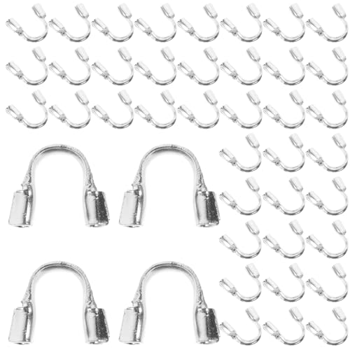 OFFIGAM 100Stücke U Förmige Drahtschutzschlaufen Schmuckzubehör für DIY und Armbänder Glänzende Oberfläche zum Schutz Verbesserung von Handgemachten OFFIGAM 100Stücke U Förmige Drahtschutzschlaufen Schmuckzubehör für DIY und Armbänder Glänzende Oberfläche zum Schutz Verbesserung von Handgemachten von OFFIGAM