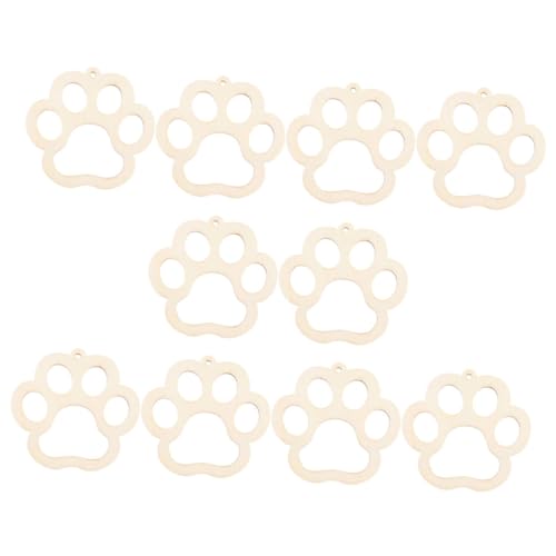 OFFIGAM 10Sätze DIY Holzscheiben für Unlackierte Hundepfoten Holzstücke zum Basteln für Projekte Sicher und Langlebig für Dekoration OFFIGAM 10Sätze DIY Holzscheiben für Unlackierte Hundepfoten Holzstücke zum Basteln für Projekte Sicher und Langlebig für Dekoration von OFFIGAM