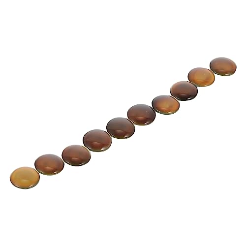 OFFIGAM 10Stücke Farbwechselnde Edelsteine DIY Schmuckzubehör für Bastelprojekte für Armbänder Halsketten und Kunsthandwerk von OFFIGAM