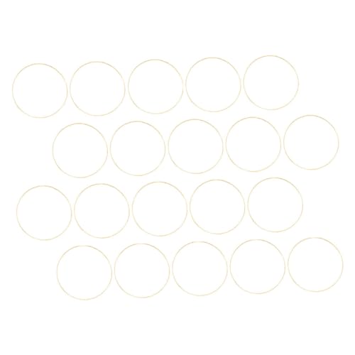 OFFIGAM 10Stücke Metallringe für DIY und Bastelarbeiten Goldene Eisenringe Vielseitige Verwendung für Kreative Projekte für Kränze und Pflanzenaufhänger OFFIGAM 10Stücke Metallringe für DIY und Bastelarbeiten Goldene Eisenringe Vielseitige Verwendung für Kreative Projekte für Kränze und Pflanzenaufhänger von OFFIGAM