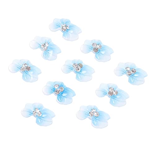 OFFIGAM 10Stücke Nagelblume Dekoration Strasssteine für DIY Nagelkunst Perlenartige Blumenornamente für Handy Karten Schuhe und Mehr Langlebig und Hautfreundlich OFFIGAM 10Stücke Nagelblume Dekoration Strasssteine für DIY Nagelkunst Perlenartige Blumenornamente für Handy Karten Schuhe und Mehr Langlebig und Hautfreundlich von OFFIGAM