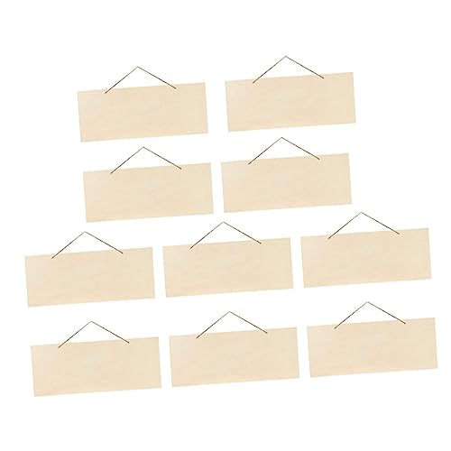 OFFIGAM 10Stücke Unfertige Holzschilder Blanko Holztafeln zum DIY Basteln Hochwertige Rohlinge für Dekorationen für Weihnachten Hochzeiten OFFIGAM 10Stücke Unfertige Holzschilder Blanko Holztafeln zum DIY Basteln Hochwertige Rohlinge für Dekorationen für Weihnachten Hochzeiten von OFFIGAM