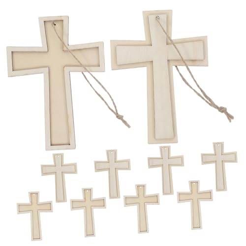 OFFIGAM 12 Stück Unlackierte Holz Kreuzornamente für DIY Bastelprojekte Blanko Holzformen für Dekoration Bastelset für Schule und Kreative Freizeitgestaltung für Erwachsene OFFIGAM 12 Stück Unlackierte Holz Kreuzornamente für DIY Bastelprojekte Blanko Holzformen für Dekoration Bastelset für Schule und Kreative Freizeitgestaltung für Erwachsene von OFFIGAM