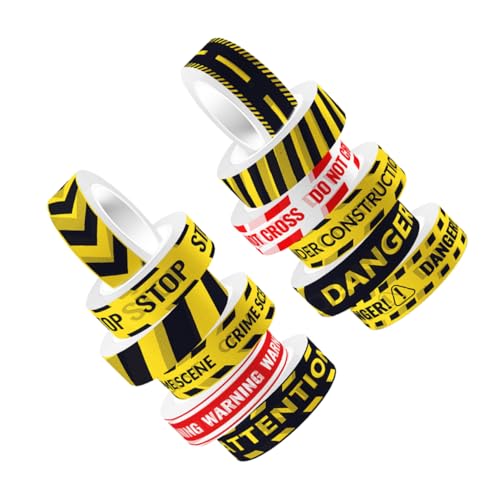 OFFIGAM 12Rollen Selbstklebendes Washi Klebeband Set DIY Warnband für Scrapbooking Vielseitiges Markierungsklebeband für Handbuch und Projekte OFFIGAM 12Rollen Selbstklebendes Washi Klebeband Set DIY Warnband für Scrapbooking Vielseitiges Markierungsklebeband für Handbuch und Projekte von OFFIGAM