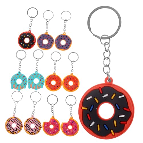 OFFIGAM 12Stücke Lustige Donut Schlüsselanhänger Anhänger für Taschen Rucksäcke und für Partys und Geburtstagsfeiern OFFIGAM 12Stücke Lustige Donut Schlüsselanhänger Anhänger für Taschen Rucksäcke und für Partys und Geburtstagsfeiern von OFFIGAM
