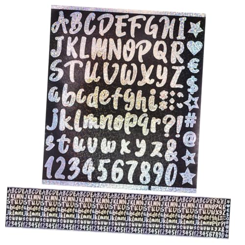 OFFIGAM 12blätter Reflektierende Buchstaben Und Zahlenaufkleber Für Briefkästen Selbstklebende Farbige Sticker Zur Dekoration Von Postkästen Adressen Und Mehr Für Innen Und OFFIGAM 12blätter Reflektierende Buchstaben Und Zahlenaufkleber Für Briefkästen Selbstklebende Farbige Sticker Zur Dekoration Von Postkästen Adressen Und Mehr Für Innen Und von OFFIGAM