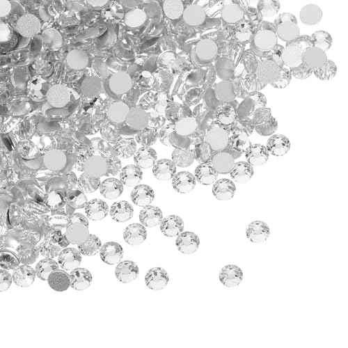 OFFIGAM 1440 Stück Glas-strasssteine: 3,8–4,0 Mm, Runde Bastelsteine für Nagelkünstler – Dekorative Diamanten Als Verzierung Für Stoff OFFIGAM 1440 Stück Glas-strasssteine: 3,8–4,0 Mm, Runde Bastelsteine für Nagelkünstler – Dekorative Diamanten Als Verzierung Für Stoff von OFFIGAM