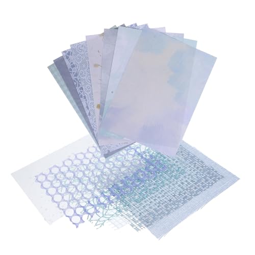 OFFIGAM 15Blätter Vintage Ästhetisches DIY Scrapbooking Dekorpapier für Journaling und Handarbeiten für Tagebuch Notizbuch und Bastelprojekte von OFFIGAM