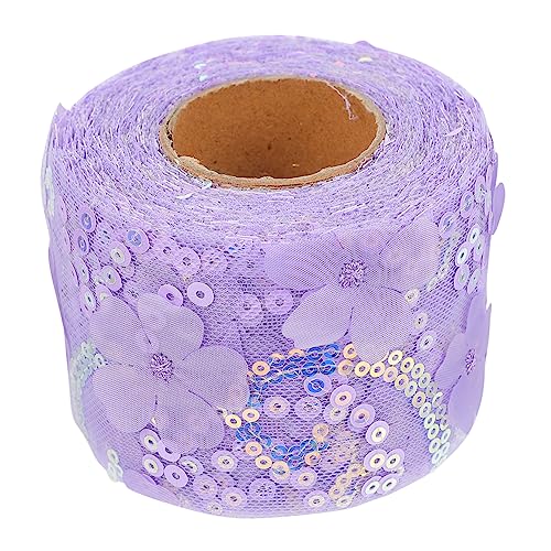 OFFIGAM 1Rolle Band Gesticktes Paillettengurtband für DIY Haarschmuck Dekorationen Geschenkverpackungen und Bastelprojekte Langlebig und Vielseitig OFFIGAM 1Rolle Band Gesticktes Paillettengurtband für DIY Haarschmuck Dekorationen Geschenkverpackungen und Bastelprojekte Langlebig und Vielseitig von OFFIGAM
