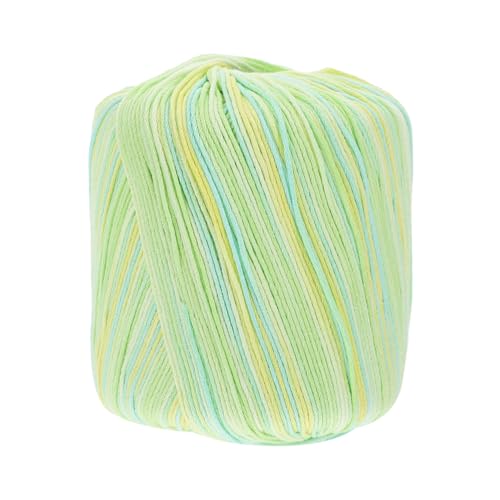OFFIGAM 1Rolle Baumwollhäkeln Garn Gradient Baumwollgarn für DIY Projekte Weich und Hautfreundlich zum Stricken von Pullovern Schals und Mehr OFFIGAM 1Rolle Baumwollhäkeln Garn Gradient Baumwollgarn für DIY Projekte Weich und Hautfreundlich zum Stricken von Pullovern Schals und Mehr von OFFIGAM