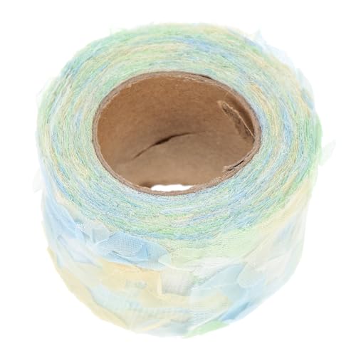 OFFIGAM 1Rolle Blumenstickerei Zubehör Chiffon Yards DIY Material für Kleidung und Accessoires zum Dekorieren für Bastelprojekte OFFIGAM 1Rolle Blumenstickerei Zubehör Chiffon Yards DIY Material für Kleidung und Accessoires zum Dekorieren für Bastelprojekte von OFFIGAM