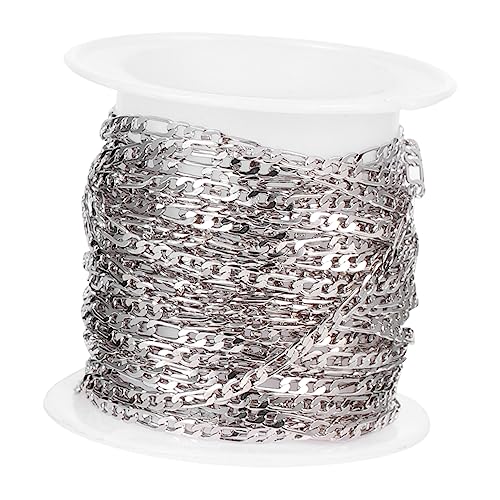 OFFIGAM 1Rolle DIY Kupferkette für Halsketten Breites Schmuckzubehör für Handgefertigte DIY Projekte für Bastelarbeiten und von OFFIGAM