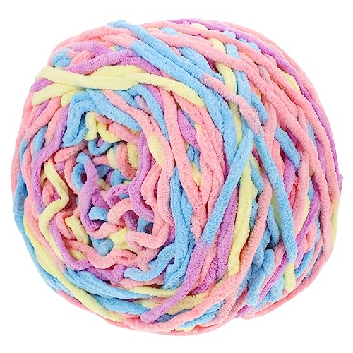 OFFIGAM 1Rolle Klobiges Strickpolyester Häkelgarn Tragbares Garn für DIY Projekte Atmungsaktiv und Flexibel für Dekoration und Näharbeiten OFFIGAM 1Rolle Klobiges Strickpolyester Häkelgarn Tragbares Garn für DIY Projekte Atmungsaktiv und Flexibel für Dekoration und Näharbeiten von OFFIGAM