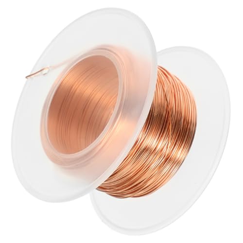 OFFIGAM 1Rolle Kupferdraht Basteldraht für DIY Projekte Schmuckherstellung Gartenarbeit Rein Einfach zu Verarbeiten für Kreative Anwendungen OFFIGAM 1Rolle Kupferdraht Basteldraht für DIY Projekte Schmuckherstellung Gartenarbeit Rein Einfach zu Verarbeiten für Kreative Anwendungen von OFFIGAM