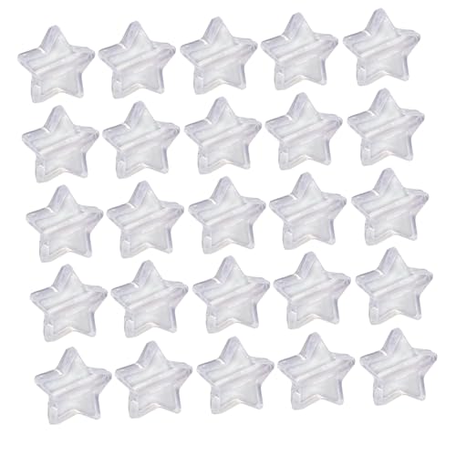 OFFIGAM 1Satz Acryl Perlen DIY Weiße Fünfzackige Sterne Transparent mit Ab Beschichtung für Schmuckherstellung Halsketten Armbänder und Handwerksprojekte OFFIGAM 1Satz Acryl Perlen DIY Weiße Fünfzackige Sterne Transparent mit Ab Beschichtung für Schmuckherstellung Halsketten Armbänder und Handwerksprojekte von OFFIGAM