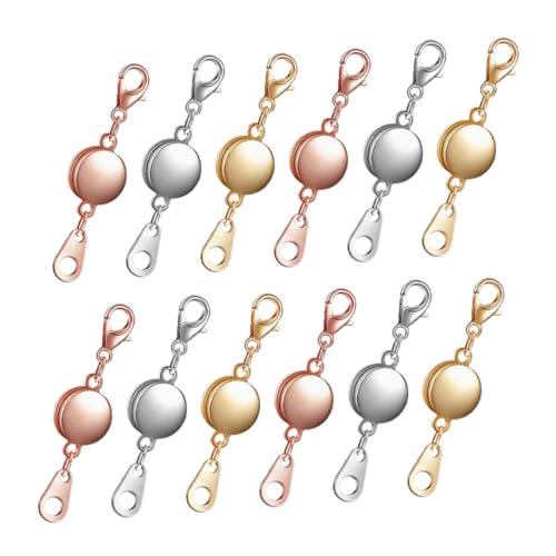 OFFIGAM 1Satz Magnetische Karabinerverschlüsse für Halsketten und Armbänder Teiliges mit Zarten Runden Magnetverschlüssen für DIY Schmuckherstellung und Geschenkideen für Ihre OFFIGAM 1Satz Magnetische Karabinerverschlüsse für Halsketten und Armbänder Teiliges mit Zarten Runden Magnetverschlüssen für DIY Schmuckherstellung und Geschenkideen für Ihre von OFFIGAM