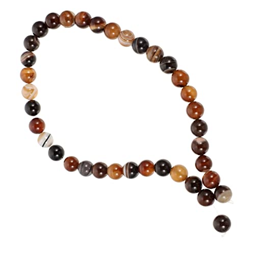 OFFIGAM 1Satz Runde Kaffeestreifen Perlen DIY Schmuckperlen für Armbänder und Anhänger für Projekte und Vielseitig Einsetzbar OFFIGAM 1Satz Runde Kaffeestreifen Perlen DIY Schmuckperlen für Armbänder und Anhänger für Projekte und Vielseitig Einsetzbar von OFFIGAM