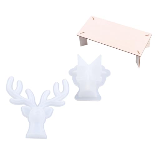 OFFIGAM 1Satz Silikonform Geweih Ornament DIY Gießform für Epoxidharz Teiliges für Bastelprojekte Wiederverwendbar und Einfach zu Handhaben OFFIGAM 1Satz Silikonform Geweih Ornament DIY Gießform für Epoxidharz Teiliges für Bastelprojekte Wiederverwendbar und Einfach zu Handhaben von OFFIGAM