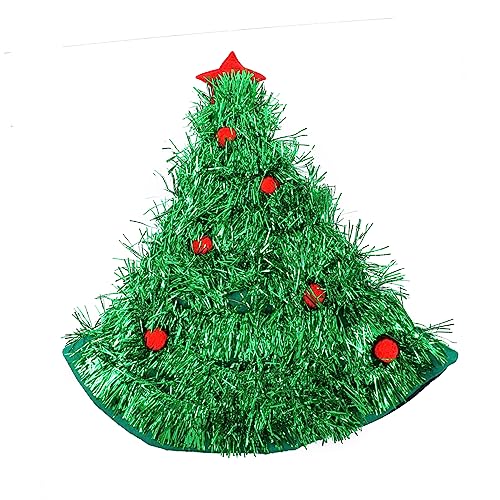 OFFIGAM 1Stück Weihnachtshut mit LED Beleuchtung Weihnachtsbaum Geformter Partyhut aus Hochwertigem nicht Gewebtem Weihnachtsfeiern und Festliche Anlässe OFFIGAM 1Stück Weihnachtshut mit LED Beleuchtung Weihnachtsbaum Geformter Partyhut aus Hochwertigem nicht Gewebtem Weihnachtsfeiern und Festliche Anlässe von OFFIGAM
