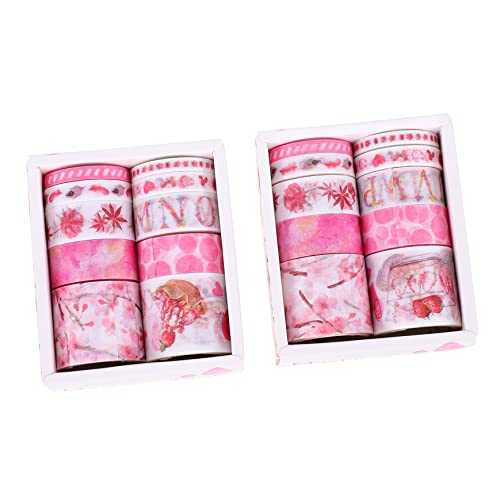 OFFIGAM 2 Handbuch-Aufkleber Wand Handwerk Weiß beidseitig für Farben hübsches Washi-Tape Scrapbook-Washi-Tape DIY Klebeband Scrapbooking-Dekorationszubehör Papier Rosa OFFIGAM 2 Handbuch-Aufkleber Wand Handwerk Weiß beidseitig für Farben hübsches Washi-Tape Scrapbook-Washi-Tape DIY Klebeband Scrapbooking-Dekorationszubehör Papier Rosa von OFFIGAM