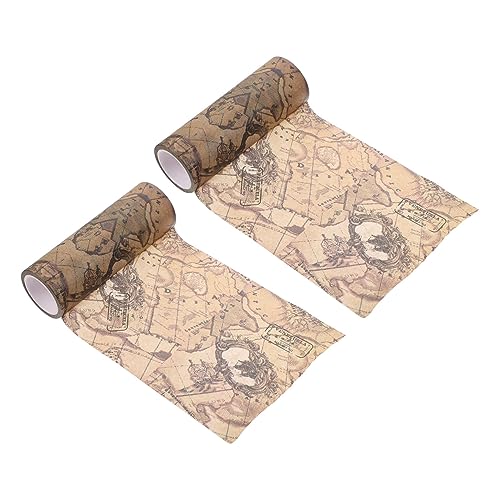 OFFIGAM 2 Rollen Retro -posterband Ästhetisch Dünn Handwerk Schrott Sammelalbum Party Für Zubehör Dekoratives Bastelband Diy Washi Tapes Washi-klebeband Und Papieraufkleber OFFIGAM 2 Rollen Retro -posterband Ästhetisch Dünn Handwerk Schrott Sammelalbum Party Für Zubehör Dekoratives Bastelband Diy Washi Tapes Washi-klebeband Und Papieraufkleber von OFFIGAM