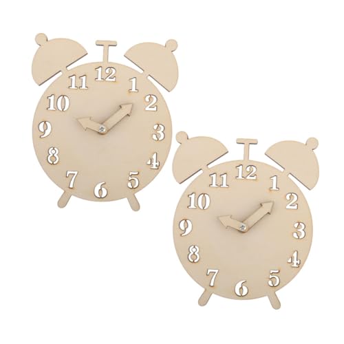 OFFIGAM 2 Sets Holzuhr-ersatzteil, Mathematik-Spielzeug Für Vorschulkinder, Uhr, Lernspielzeug, Zeitlehre, Heimschule, Klassenzimmer-Spielzeug OFFIGAM 2 Sets Holzuhr-ersatzteil, Mathematik-Spielzeug Für Vorschulkinder, Uhr, Lernspielzeug, Zeitlehre, Heimschule, Klassenzimmer-Spielzeug von OFFIGAM