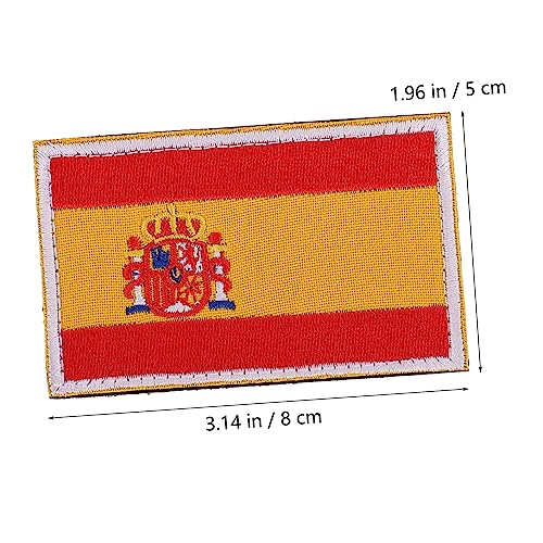OFFIGAM 2 Stück Bestickte Nationalflaggen Patches Aufnäher mit Selbstklebend Waschbar für Kleidung Taschen Hüte DIY Bastelprojekte Modisch und Strapazierfähig OFFIGAM 2 Stück Bestickte Nationalflaggen Patches Aufnäher mit Selbstklebend Waschbar für Kleidung Taschen Hüte DIY Bastelprojekte Modisch und Strapazierfähig von OFFIGAM