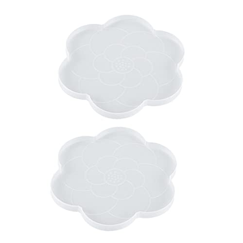 OFFIGAM 2 Stück DIY Silikon Untersetzer Form Kristallharz Gießform für Weinbecher Flexible und Transparente Silikonform für Zuhause Einfach zu Reinigen Lagern OFFIGAM 2 Stück DIY Silikon Untersetzer Form Kristallharz Gießform für Weinbecher Flexible und Transparente Silikonform für Zuhause Einfach zu Reinigen Lagern von OFFIGAM